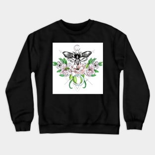 Deathshead Hawk Moth Crewneck Sweatshirt